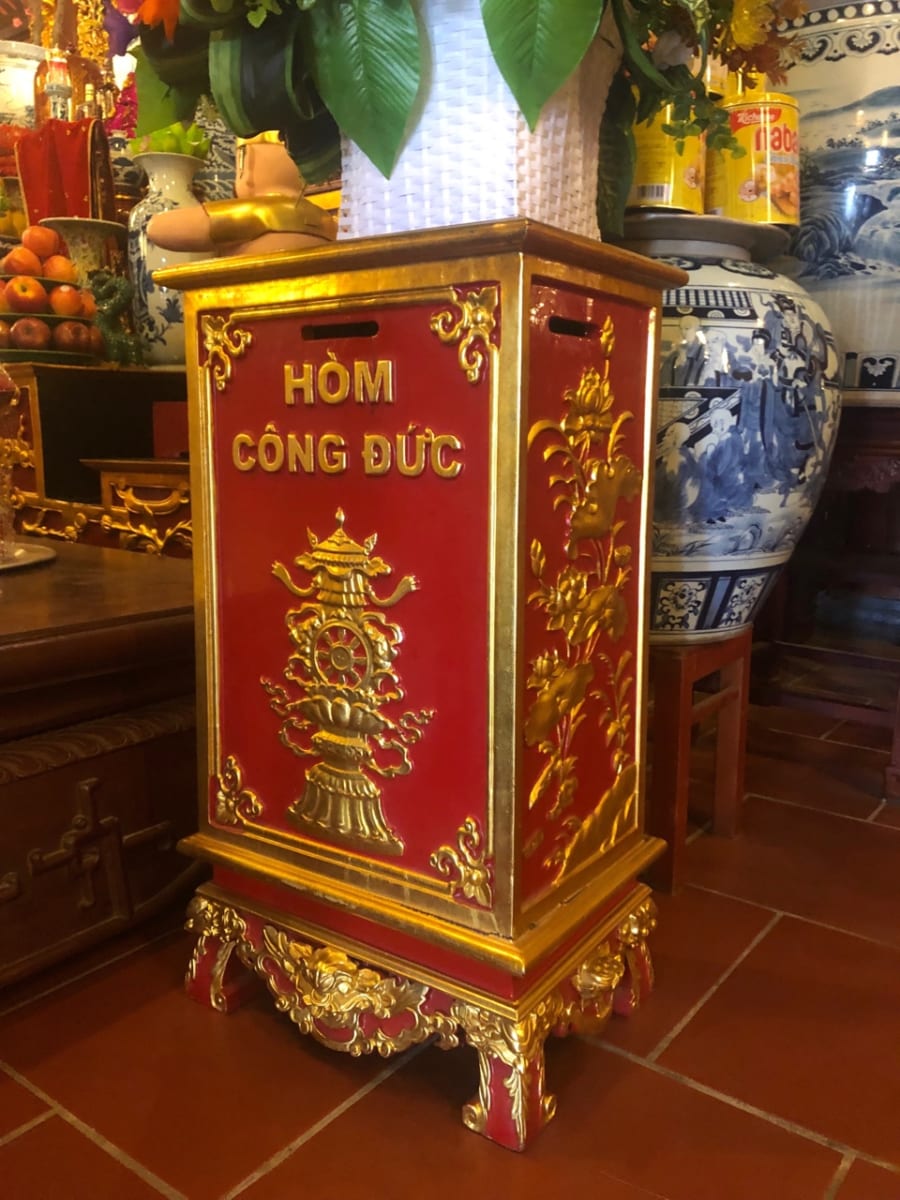 Mẫu Hòm Công Đức SĐ-0185