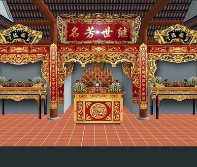Mẫu Cửa Võng Thờ SĐ-0289