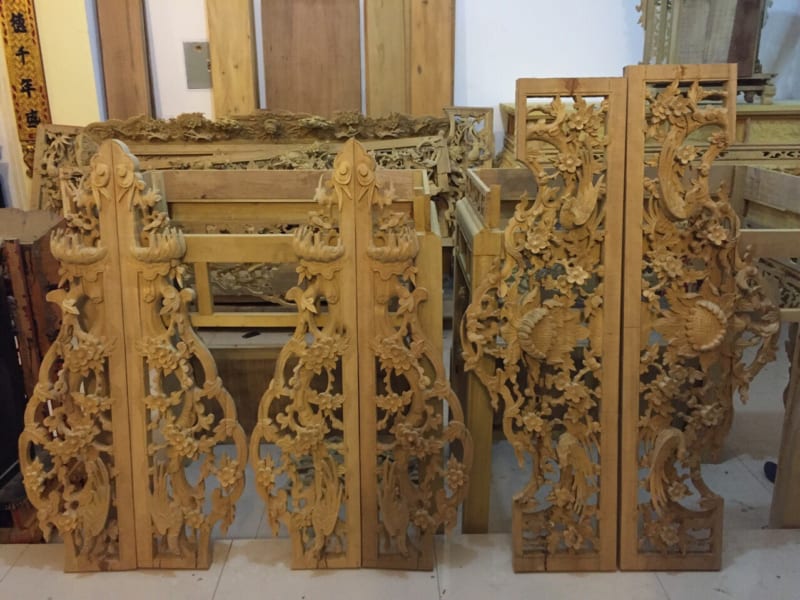 Mẫu Cửa Võng Thờ SĐ-0289