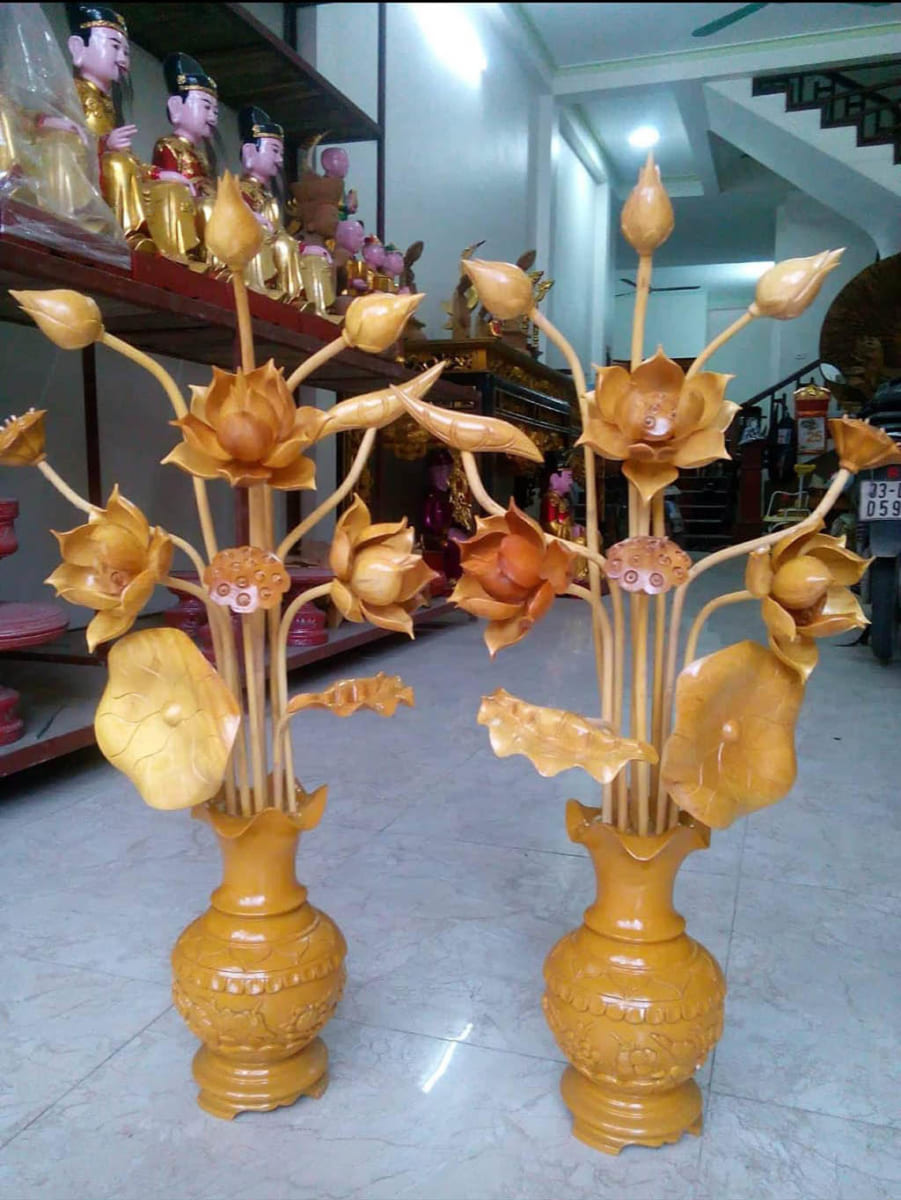 Mẫu Hoa Sen Thờ SĐ-0465
