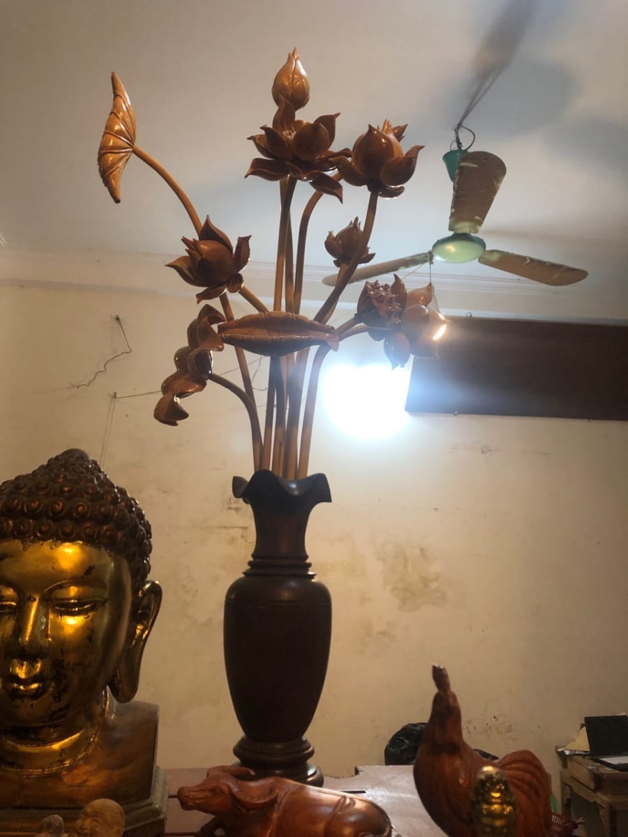 Mẫu Hoa Sen Thờ SĐ-0087