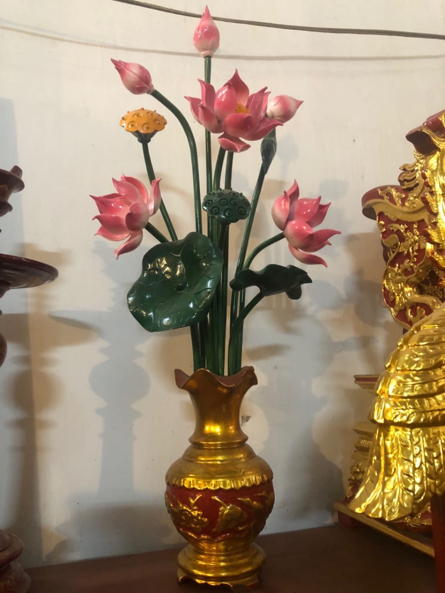 Mẫu Hoa Sen Thờ SĐ-0087
