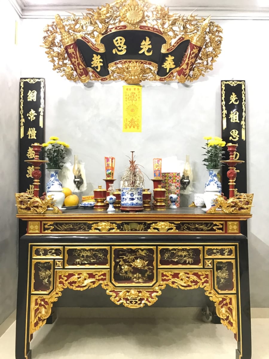 Mẫu Không Gian Nội Thất Phòng Thờ SĐ-0132