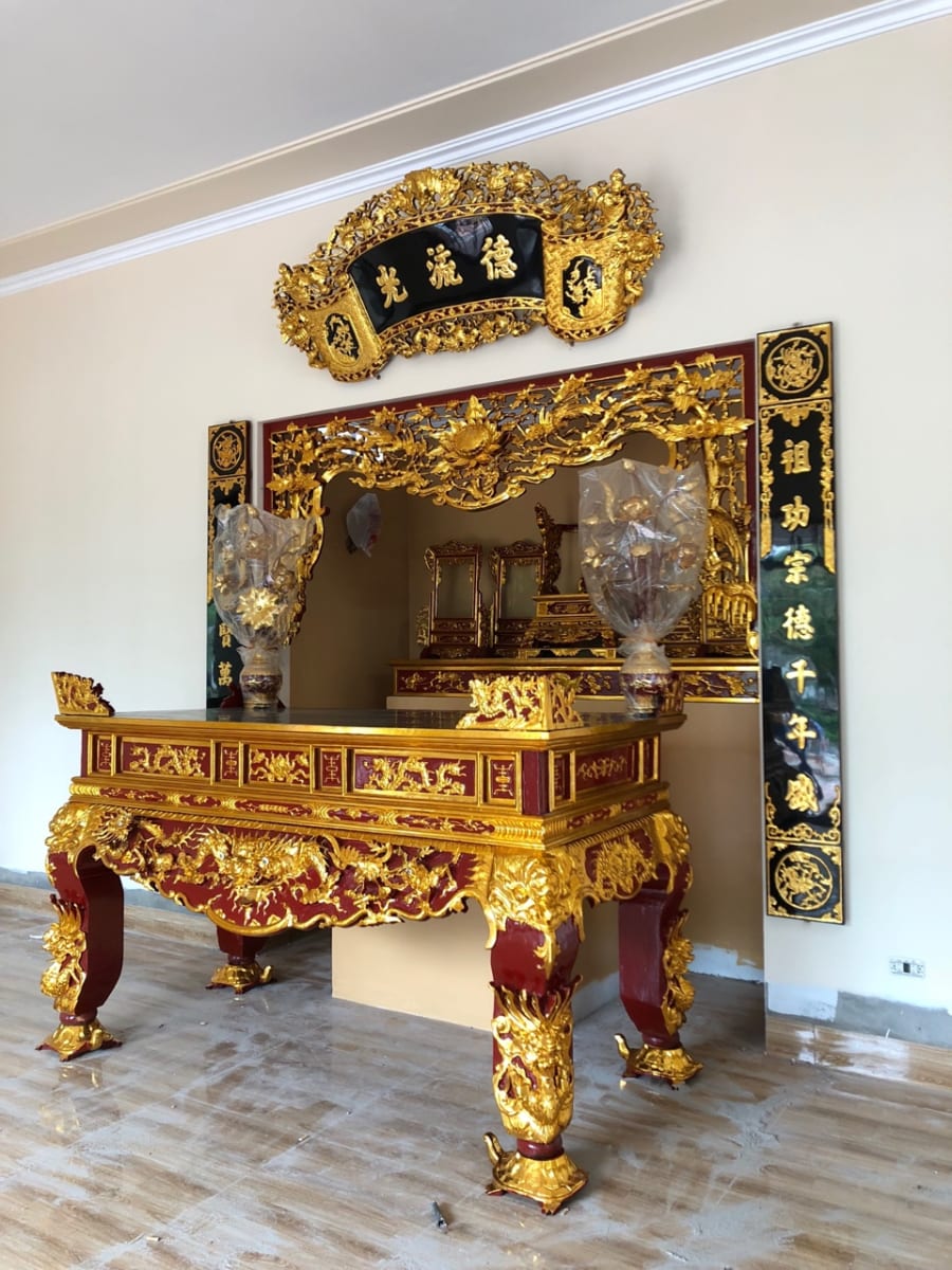 Mẫu Không Gian Nội Thất Phòng Thờ SĐ-0132