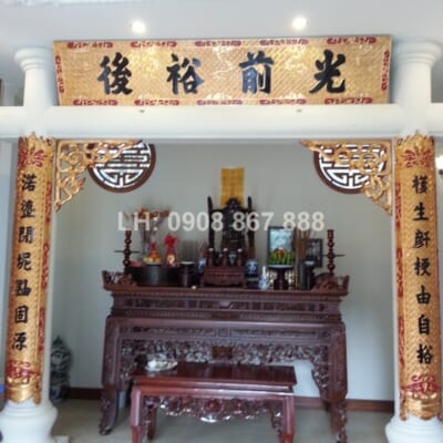 Mẫu Không Gian Nội Thất Phòng Thờ SĐ-0314