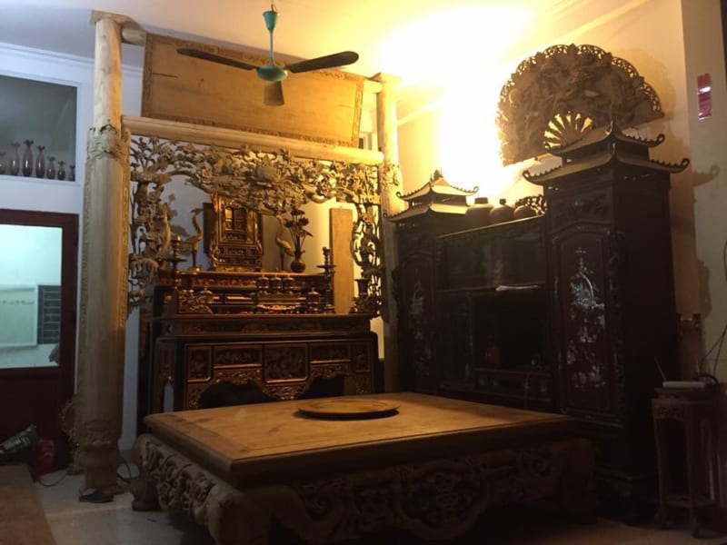 Mẫu Không Gian Nội Thất Phòng Thờ SĐ-0314