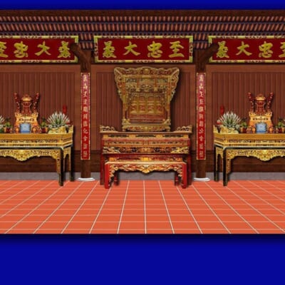 Mẫu Không Gian Nội Thất Phòng Thờ SĐ-0314