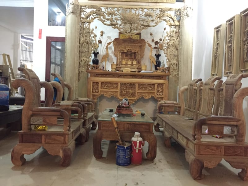 Mẫu Không Gian Nội Thất Phòng Thờ SĐ-0314