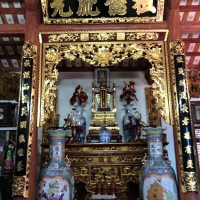 Mẫu Không Gian Nội Thất Phòng Thờ SĐ-0314