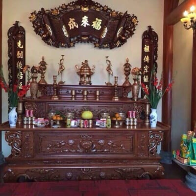 Mẫu Không Gian Nội Thất Phòng Thờ SĐ-0314