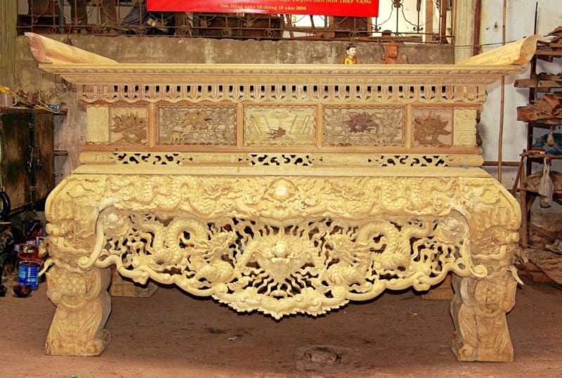Mẫu Sập Thờ SĐ-0029